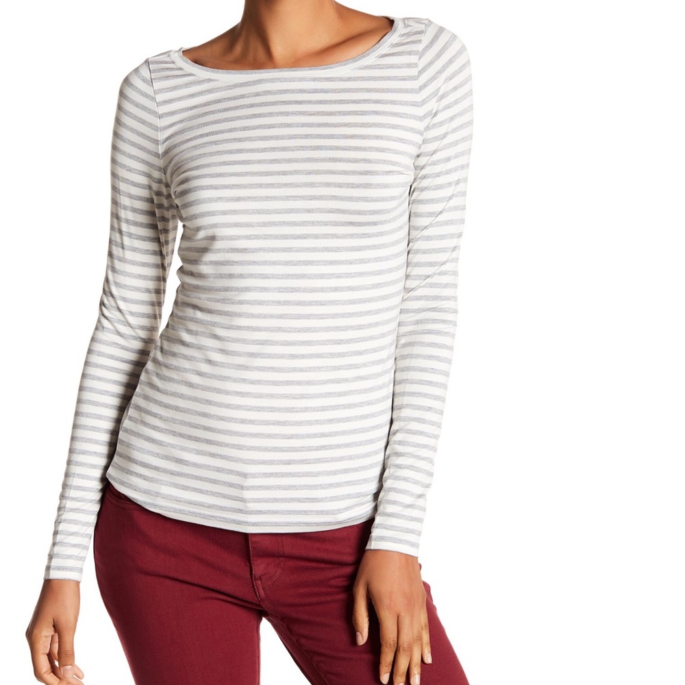 Susina Striped Tee